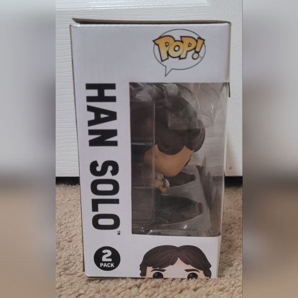 Funko Pop Han Solo & Princess Leia The Empire Strikes Back 40th Anniversary - Picture 5 of 5